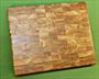 Board #939  Larch / Tamarack End Grain Cutting Board - 14 3/4 x 12 x 2 - $99.99